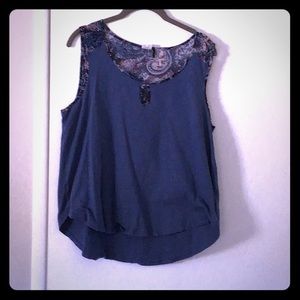 Sleeveless Anthropologie top